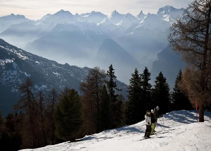 Centrally-located In Appartement Veysonnaz